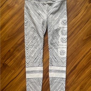 Aimn strips leggings (xs)
